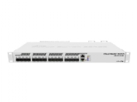 MikroTik Cloud Router Switch CRS317-1G-16S+RM - Switch - L3 - Styrt - 16 x SFP+ + 1 x 10/100/1000 - rackmonterbar - AC 100 - 240 V PC tilbehør - Nettverk - Switcher
