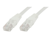 MicroConnect – Nätverkskabel – RJ-45 (hane) till RJ-45 (hane) – 5 m – UTP – CAT 5e – vit