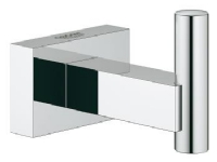 Bilde av Grohe Essentials Cube, Innendørs, Håndklekrok, Krom, Metall, Rektangel