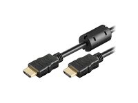 MicroConnect High Speed HDMI with Ethernet – HDMI-kabel med Ethernet – HDMI hane till HDMI hane – 10 m