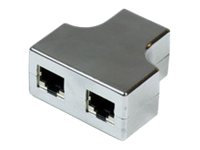 Bilde av Microconnect Y-adapter - Nettverksplitter - Rj-45 (hann) Til Rj-45 (hunn) - Skjermet
