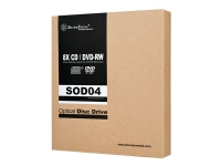 SilverStone SOD04 - Diskstasjon - DVD±RW (±R DL) / DVD-RAM - 8x/8x - Serial ATA - intern - 5,25 Slim Line PC-Komponenter - Harddisk og lagring - Optisk driver