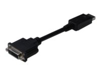 MicroConnect – DisplayPort-adapter – dubbel länk – DisplayPort (hane) till DVI-I (hona) – 15 cm