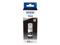 Epson EcoTank 104 – 65 ml – svart – original – bläcktank – för EcoTank ET-1810 2715 2721 2810 2811 2812 2814 2815 2820 2821 2825 2826 4800