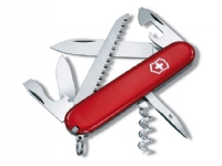 Victorinox Camper Slip joint knife Kniv med flera verktyg Kolstål ABS synthetics Röd Rostfritt stål 13 verktyg