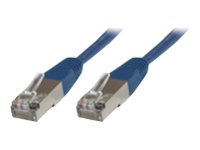 MicroConnect – Nätverkskabel – RJ-45 (hane) till RJ-45 (hane) – 5 m – SSTP (screened shielded twisted pair) – CAT 6 – blå