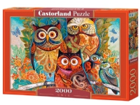 Castorland Owls 2000 pcs, 2000 stykker, Kunst, 9 år Leker - Spill - Gåter