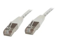 MicroConnect – Nätverkskabel – RJ-45 (hane) till RJ-45 (hane) – 50 cm – SSTP (screened shielded twisted pair) – CAT 6 – halogenfri – vit