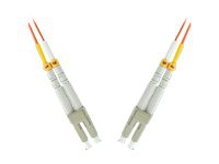 MicroConnect – Nätverkskabel – LC/PC-multiläge (hane) till LC/PC-multiläge (hane) – 2 m – fiberoptisk – 62,5/125 mikron – OM1 – orange