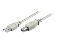 MicroConnect – USB-kabel – USB (hane) till USB typ B (hane) – 0,5 m