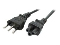 MicroConnect – Strömkabel – IEC 60320 C5 till CEI 23-16/VII (hane) – 1.8 m – svart