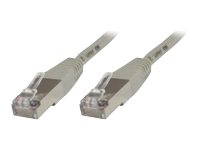 MicroConnect – Nätverkskabel – RJ-45 (hane) till RJ-45 (hane) – 5 m – SSTP (screened shielded twisted pair) – CAT 6 – halogenfri – grå