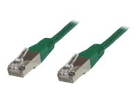 MicroConnect – Nätverkskabel – RJ-45 (hane) till RJ-45 (hane) – 3 m – SSTP (screened shielded twisted pair) – CAT 6 – grön