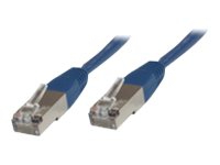 MicroConnect – Nätverkskabel – RJ-45 (hane) till RJ-45 (hane) – 10 m – SSTP (screened shielded twisted pair) – CAT 6 – blå