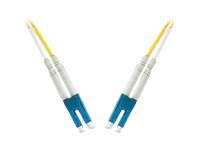 MicroConnect – Nätverkskabel – LC/UPC enkelläge (hane) till LC/UPC enkelläge (hane) – 7 m – fiberoptisk – 9 / 125 mikrometer – OS1 – gul