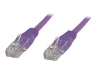 MicroConnect – Nätverkskabel – RJ-45 (hane) till RJ-45 (hane) – 10 m – UTP – CAT 6 – lila