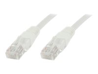 MicroConnect – Nätverkskabel – RJ-45 (hane) till RJ-45 (hane) – 25 m – UTP – CAT 5e – vit