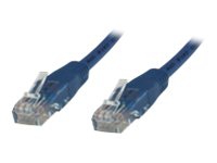 MicroConnect – Nätverkskabel – RJ-45 (hane) till RJ-45 (hane) – 5 m – UTP – CAT 5e – blå