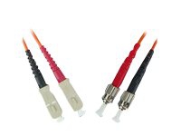 MicroConnect – Nätverkskabel – ST/PC multiläge (hane) till SC/PC multiläge (hane) – 2 m – fiberoptisk – 62,5/125 mikron – OM1