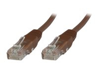 MicroConnect – Nätverkskabel – RJ-45 (hane) till RJ-45 (hane) – 3 m – UTP – CAT 6 – brun