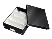 Leitz Click & Store – Förvaringsbox – för 280 x 370 mm – svart