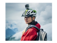 Easypix GoXtreme Helmet Mount - Støttesystem - klebemontering - hjelm - for GoXtreme Adventure, BlackHawk 4K, Race, Rallye, Rallye WiFi, Stage, Vision 4K, WiFi Speed Foto og video - Videokamera - Tilbehør til actionkamera