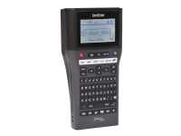 Brother P-Touch PT-H500 – Etikettskrivare – svartvit – termisk överföring – Rulle (2,4 cm) – 180 dpi – upp till 20 mm/sek – USB 2.0 – cutter – sjuradig utskrift