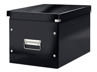 Leitz Click & Store Cube Large - Lagerboks - svart Arkivering - Arkiv bokser / Mapper - Oppbevaringsbokser