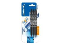 Pilot Frixion Clicker m/klik 0.7 mm sort i blister - (3 stk.) Skriveredskaper - Diverse skriveredskaper