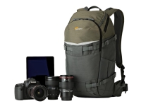 Lowepro Flipside Trek BP 350 AW – Ryggsäck för digitalkamera med objektiv – grå mörkgrön