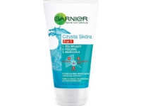 GARNIER Clean Skin 3in1 gel skrubbemaske 150ml
