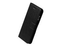 MagCover Folio – Vikbart fodral för mobiltelefon – genuint läder – svart – för Apple iPhone 6 Plus 6s Plus