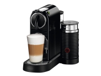 De’Longhi Nespresso CitiZ EN 267.BAE – Kaffemaskin med cappuccinatore – 19 bar – svart