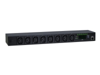 Bilde av Inter-tech Pdu Sw-1081 - Strømfordelerenhet (kan Monteres I Rack) - Ethernet 10/100 - Inngang: Iec 60320 C14 - Utgangskontakter: 8 (power Iec 60320 C13) - 1u