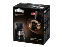 Bilde av Braun Caféhouse Kf 560/1 Puraroma Plus - Kaffemaskin - 10 Kopper - Svart