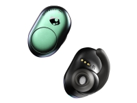 Skullcandy Push - True wireless-hodetelefoner med mikrofon - i øret - Bluetooth - svart, mørk grå TV, Lyd & Bilde - Hodetelefoner & Mikrofoner