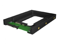 ICY BOX IB-2538StS - Uttagbar harddiskramme - fra 3,5 til 2,5 - svart PC-Komponenter - Harddisk og lagring - Harddisk tilbehør