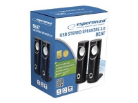 Esperanza EP121 BEAT - Høyttalere - for PC - 6 watt (Total) PC & Nettbrett - PC tilbehør - PC høyttalere