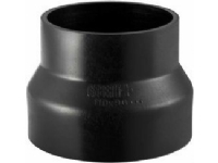 75 x 50 mm Reduktion centrisk sort PEH Geberit