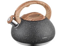 Klausberg teapot with whistle 2.7L KLAUSBERG KB-7280 GRANITE WOOD Kjøkkenapparater - Kaffe - Rengøring & Tilbehør