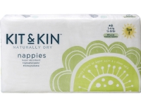 Kit and Kin Bionedbrydelige bleer 2, 5-8 kg, 40 stk.