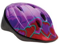 BELL Children's helmet BELLINO heart color block size. S (52-56 cm) (BEL-7040931) Sykling - Klær - Sykkelhjelmer