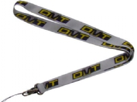 DMT White leash with logo