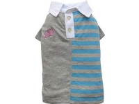 DoggyDolly Polo shirt gray-blue. XXS