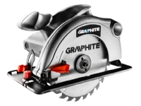 Diskinis pjūklas Graphite, 1200 W, diskas 185 x 20 mm