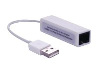 MicroConnect – Nätverksadapter – USB 2.0 – 10Mb LAN – vit