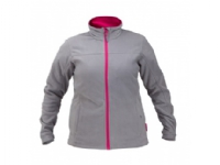 Lahti Pro Women’s fleece sweatshirt L gray-pink L4010603