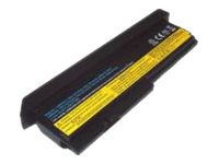 CoreParts – Batteri för bärbar dator – litiumjon – 9-cells – 7800 mAh – svart – för Lenovo ThinkPad X200  X200s  X200si  X201  X201i  X201s