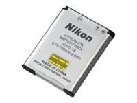 CoreParts – Batteri – Li-Ion – 700 mAh – svart – för Nikon Coolpix S100 S1000pj S2500 S2550 S2600 S3100 S3200 S3300 S4100 S4150 S4300
