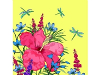 Clear Creation Karnet Swarovski kwadrat Kwiaty (CL0601) Barn & Bolig - Dekorasjon - Gaveartikler